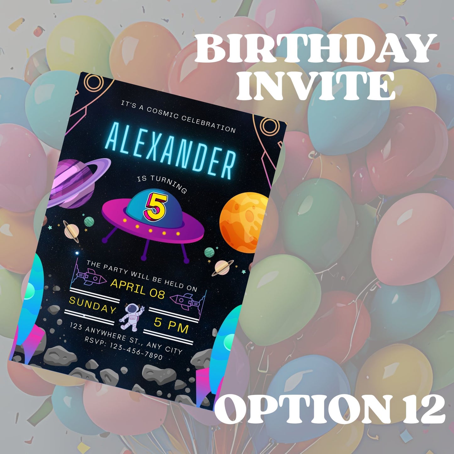 Invitations (Birthday)
