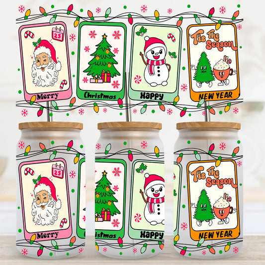 121. CHRISTMAS EDITION UV DTF Cup Wrap