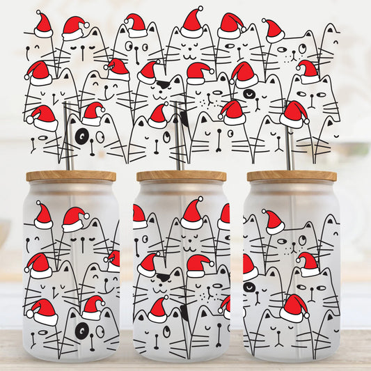 125. CHRISTMAS EDITION UV DTF Cup Wrap