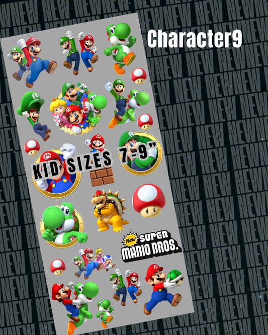 Character9 Pre Made DTF Gang Sheet