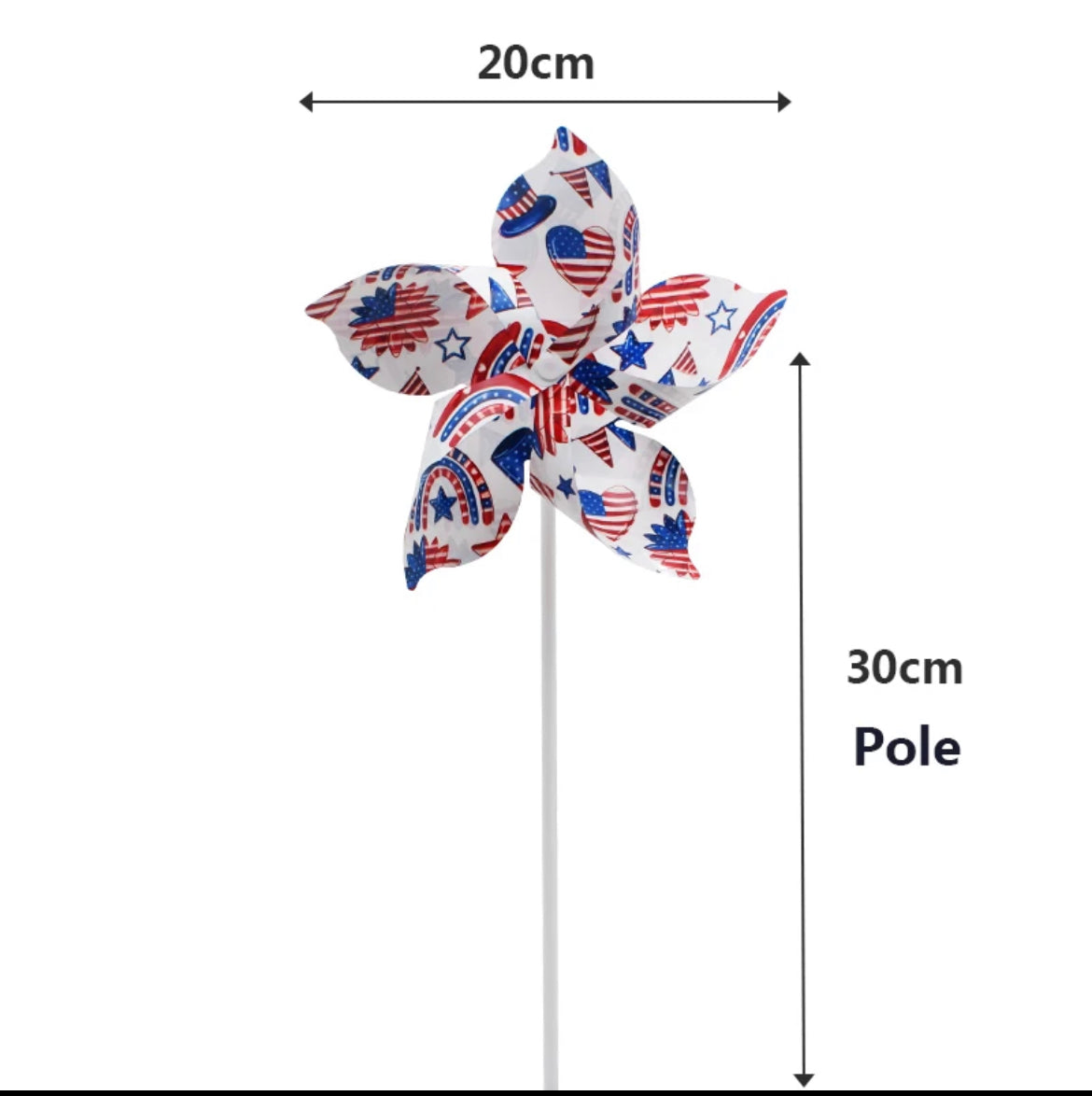 Preorder PET Plastic Sublimation Windmills