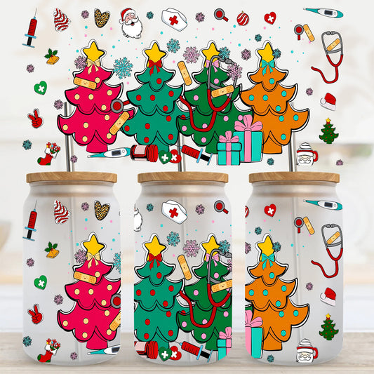 141. CHRISTMAS EDITION UV DTF Cup Wrap