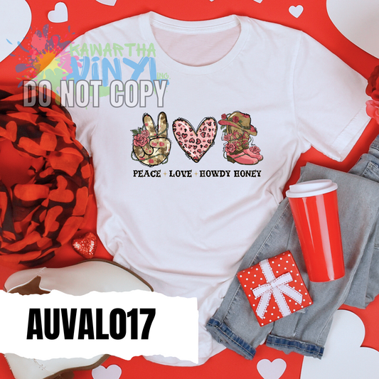 AUVAL017 Sublimation Print