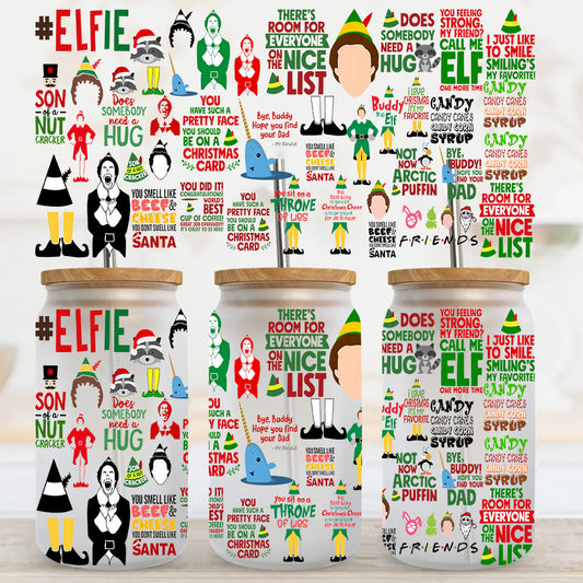 137. CHRISTMAS EDITION UV DTF Cup Wrap