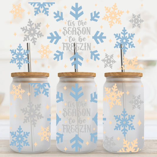 129. CHRISTMAS EDITION UV DTF Cup Wrap