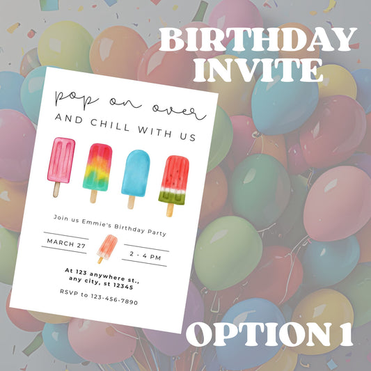 Invitations (Birthday)