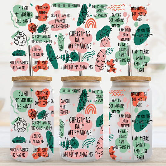 131. CHRISTMAS EDITION UV DTF Cup Wrap