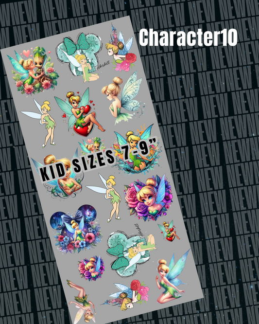 Character10 Pre Made DTF Gang Sheet