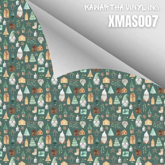 XMAS007 Adhesive & HTV Patterns