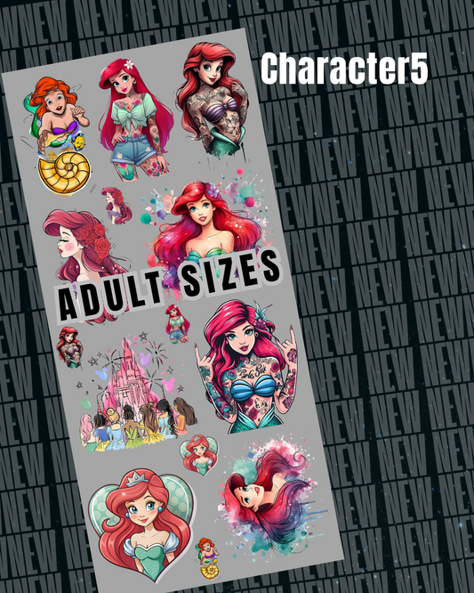 Character5 Pre Made DTF Gang Sheet