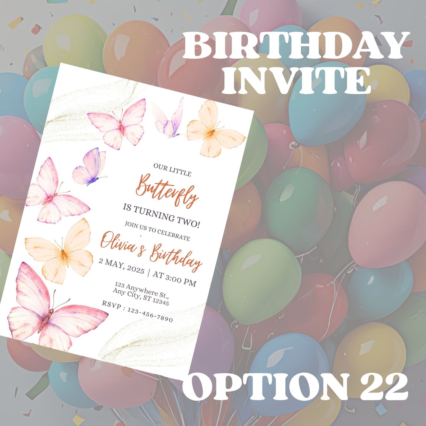 Invitations (Birthday)