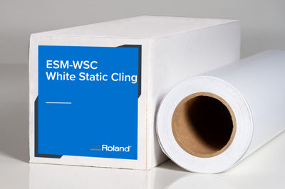 White Static Cling, 30in x 75ft