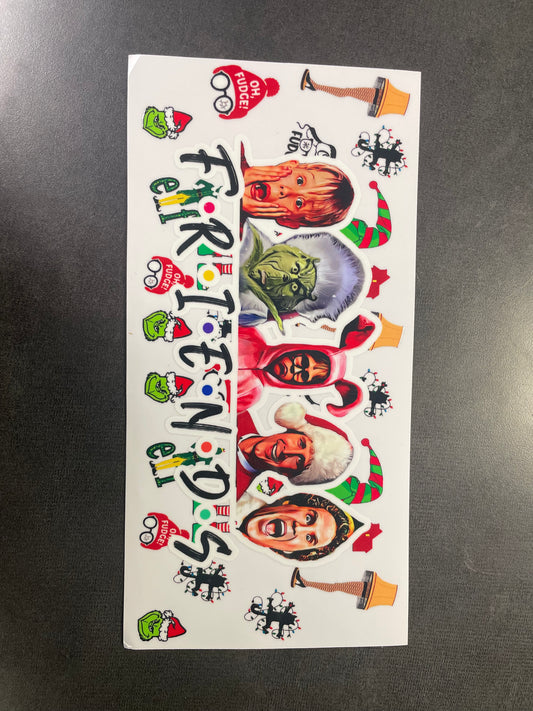 154. CHRISTMAS EDITION UV DTF Cup Wrap