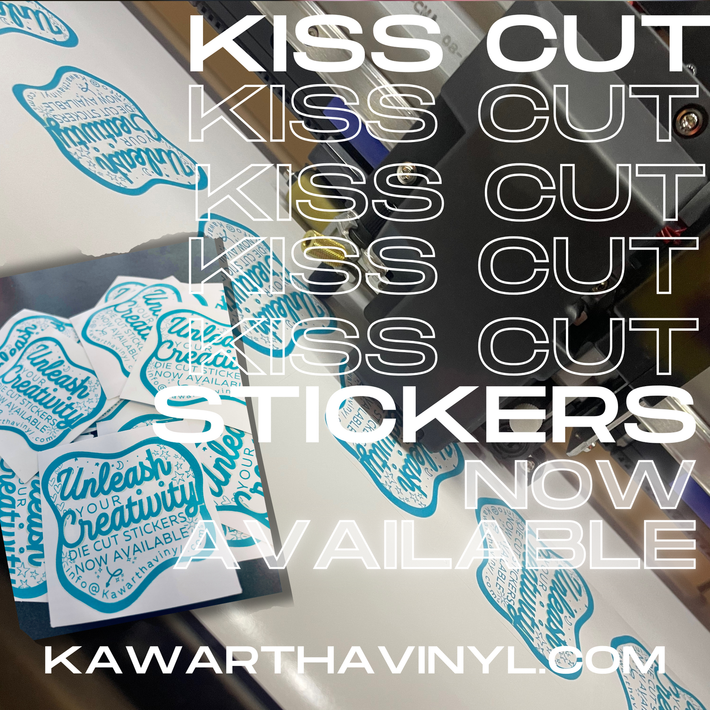 Custom Kiss Cut Stickers