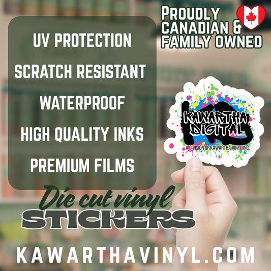 Custom Vinyl Die Cut Stickers