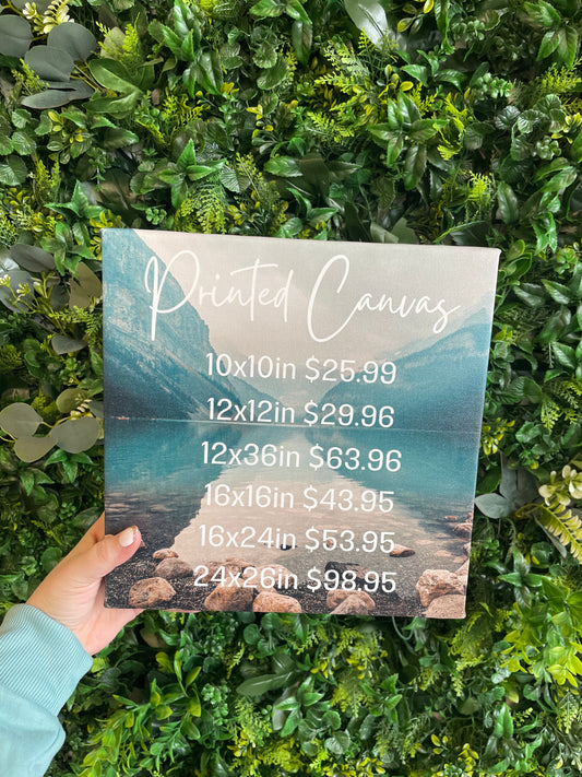 Premium Canvas Prints
