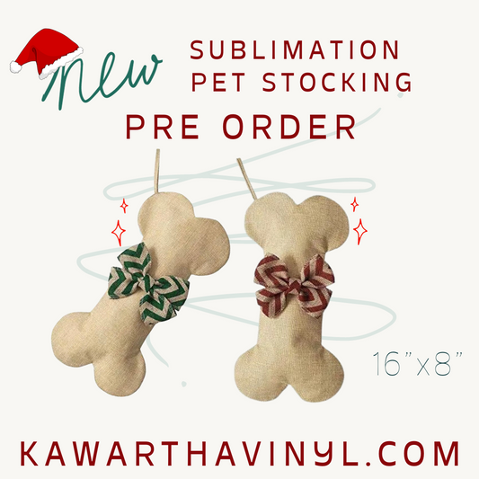 Sublimation Pet Stocking
