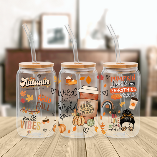 Fall Favs- UV DTF Cup Wrap