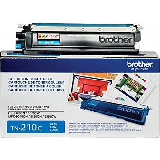 Brother TN210C Cyan Toner Cartridge, Standard Yield