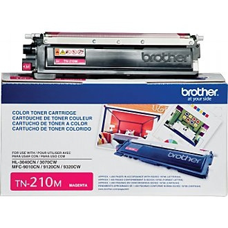 Brother TN210M Magenta Toner Cartridge, Standard Yield