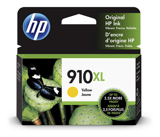 HP 910XL Yellow Original Ink Cartridge