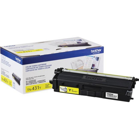 Brother TN431Y Yellow Toner Cartridge