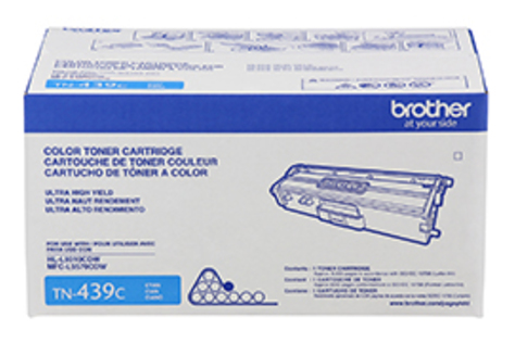 Brother TN439C Cyan Toner Cartridge, Ultra High Yield