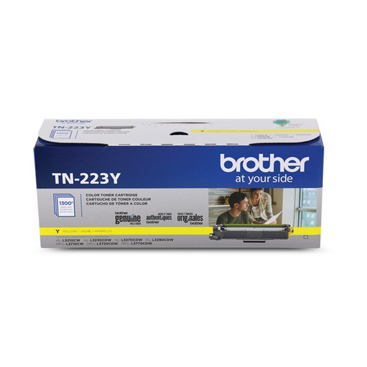 Brother Genuine TN-223Y Standard Yield Yellow Toner Cartridge