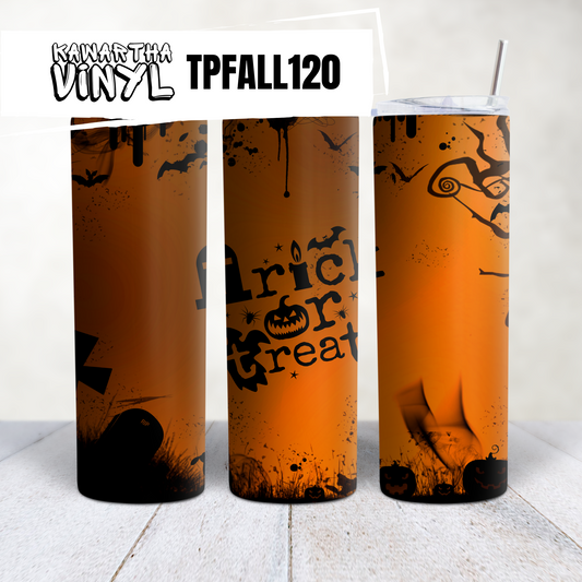 TPFALL120 Tumbler Wraps & Transfers