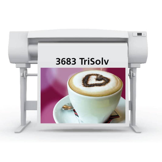 Sihl 3683 TriSolv™ PrimeArt Adhesive Back  Poster Paper 18"x 50ft