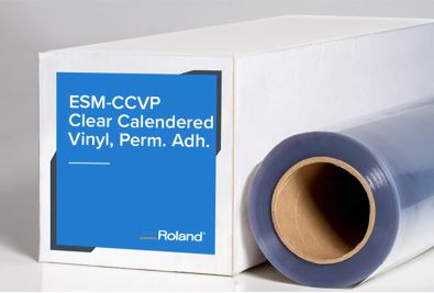 Clear Cal Vinyl, Perm Adhesive, 20in x 50ft
