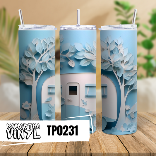 TP231 Tumbler Wraps & Transfers