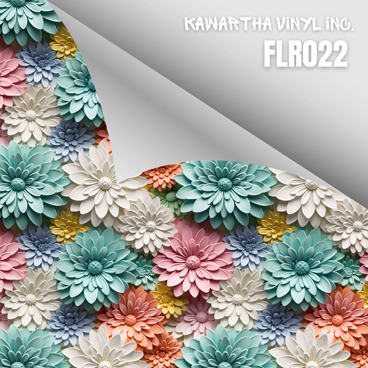 FLR022 Adhesive & HTV Patterns