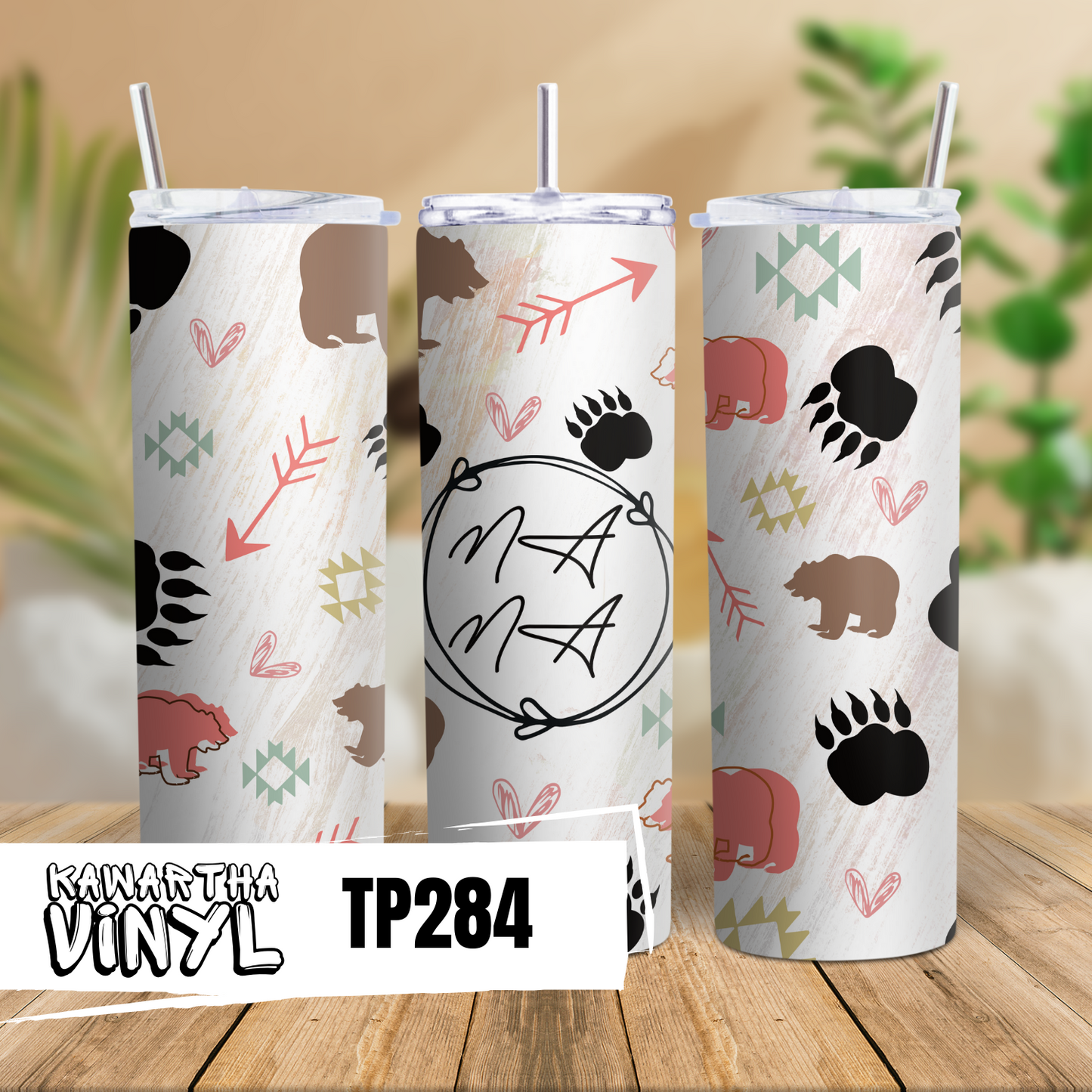 TP284 Tumbler Wraps & Transfers