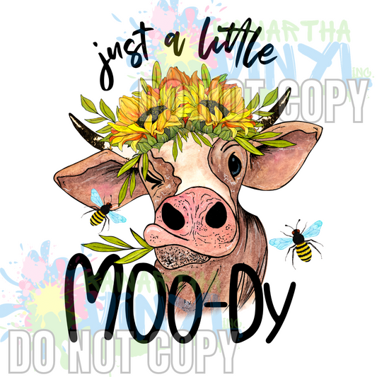 Moody Sublimation Print