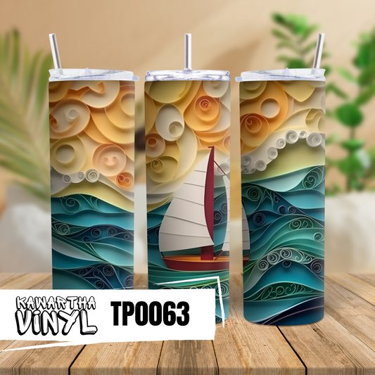 TP063 Tumbler Wraps & Transfers