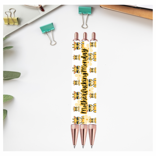 Monday PEN Wrap Sublimation Print