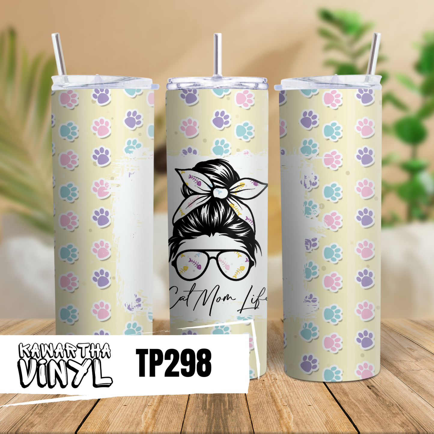 TP298 Tumbler Wraps & Transfers