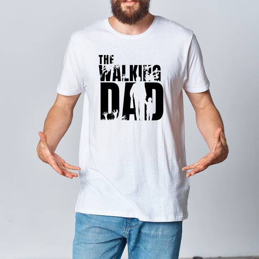 The Walking Dad Hands Sublimation Print