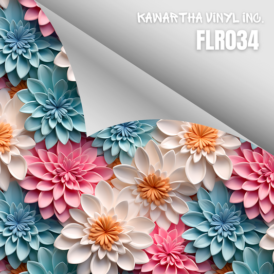 FLR034 Adhesive & HTV Patterns