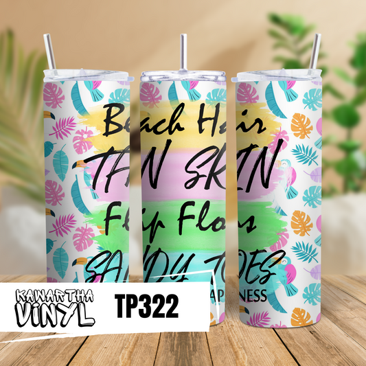 TP322 Tumbler Wraps & Transfers