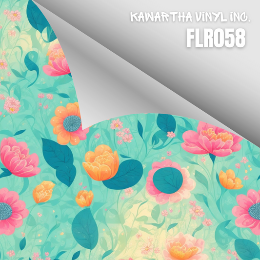 FLR058 Adhesive & HTV Patterns