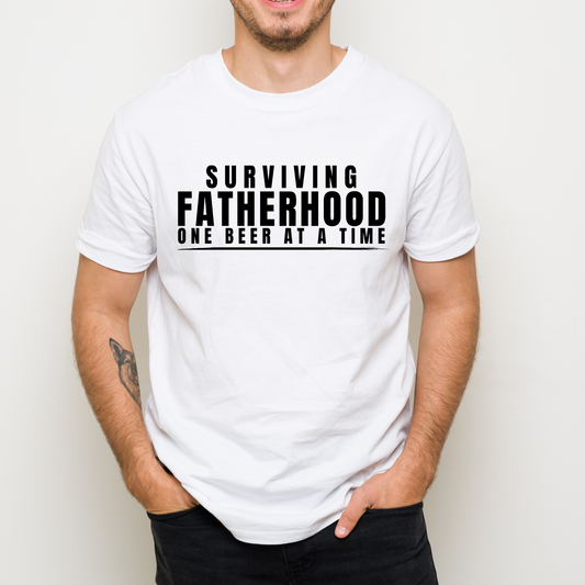 Surviving fatherhood Sublimation Print