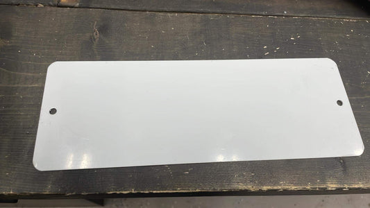 4”x11” Aluminum Sublimation Sign
