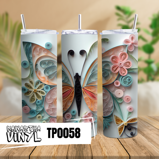 TP058 Tumbler Wraps & Transfers