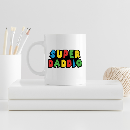 82. Super Daddio UV DTF Decal 3"
