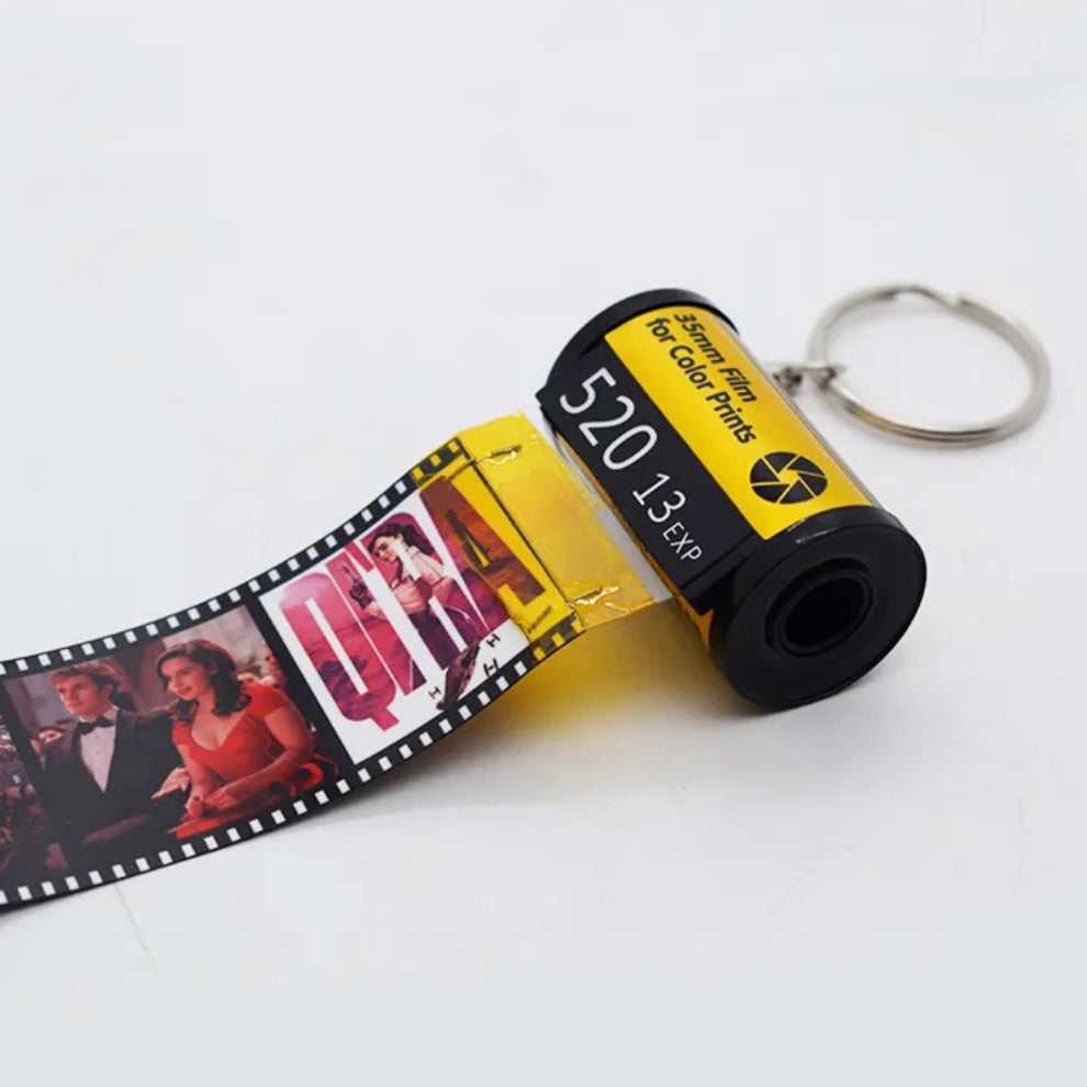 Sublimation Blanks Film Roll Picture Keychain Film Roll