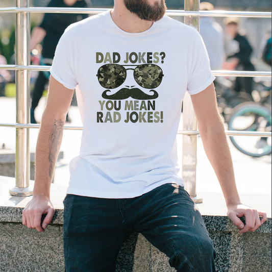 Rad jokes Sublimation Print