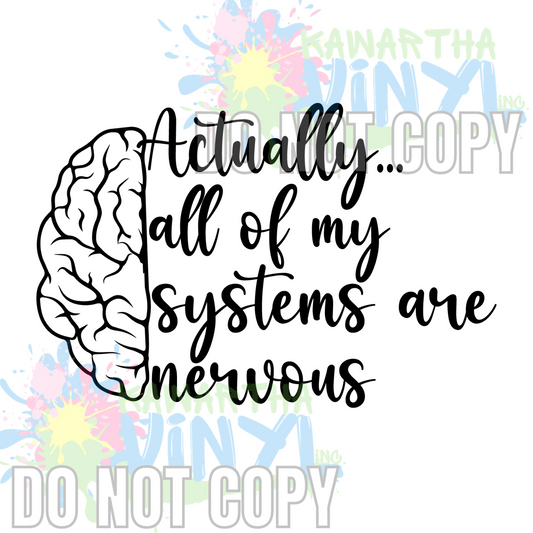 Nervous Systems Sublimation Print