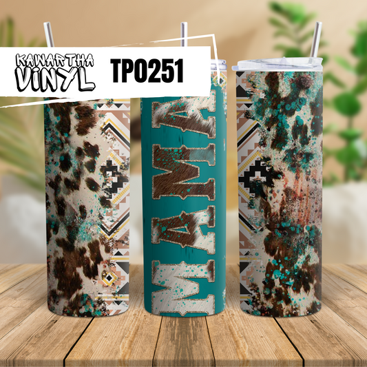 TP251 Tumbler Wraps & Transfers